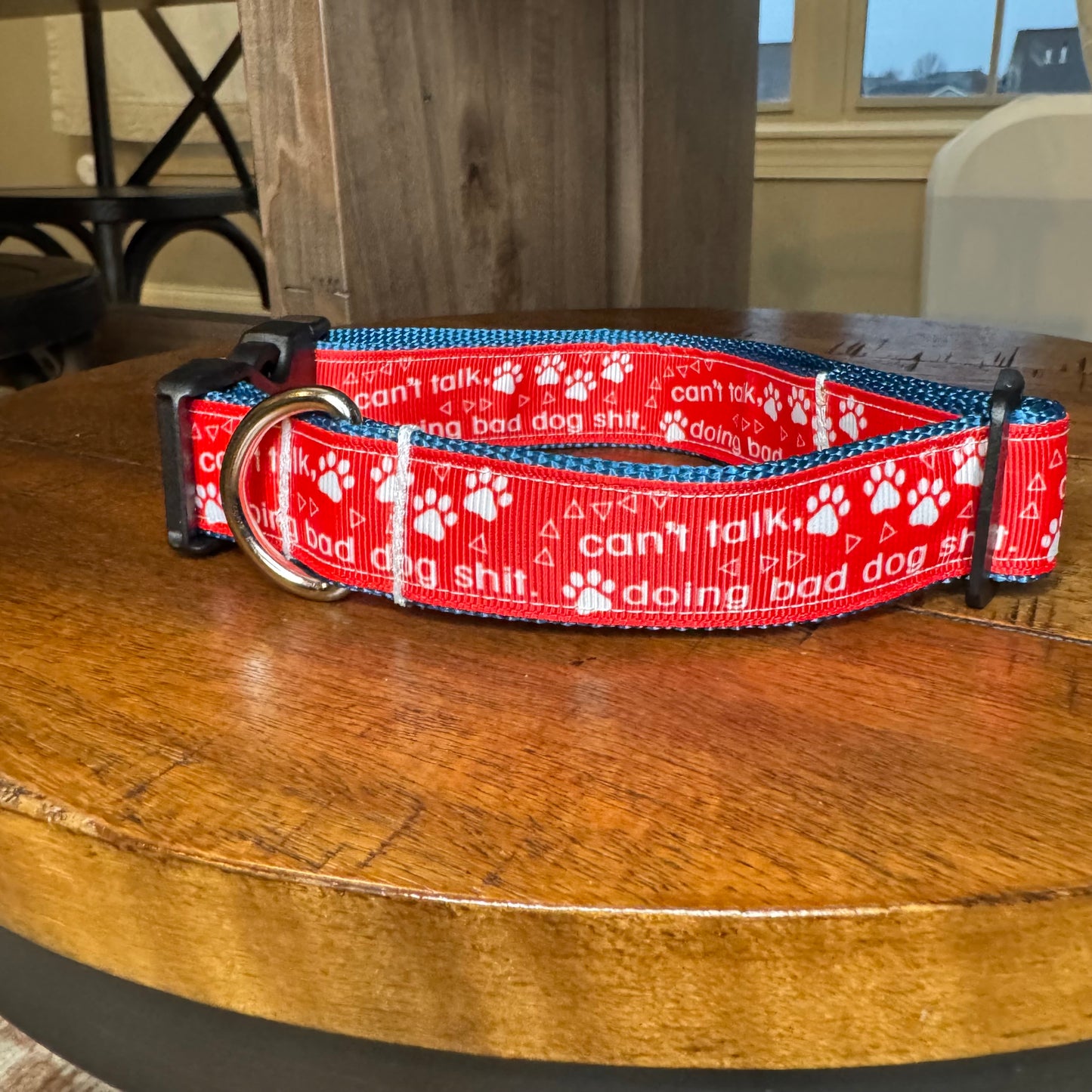 Can’t Talk Doin Bad Dog Shit Collar
