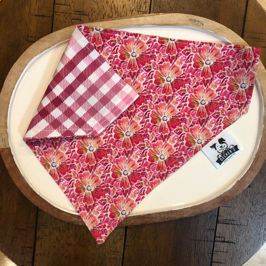 Flowers and Picnic Bandana