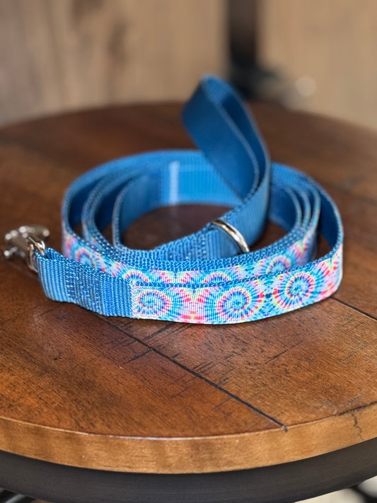Tie Dye Firework Leash