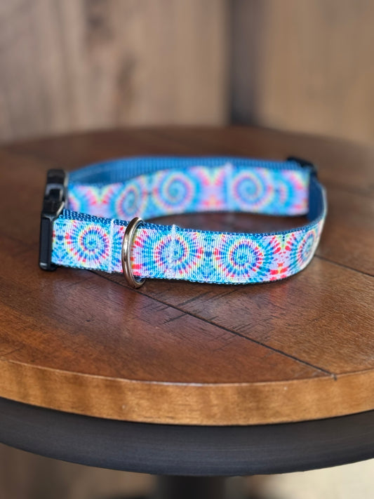 Tie Dye Firework Collar