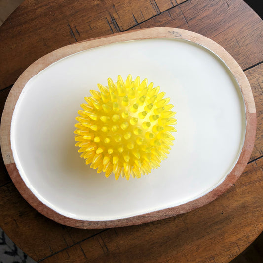 Decker's Yellow Spikey Ball
