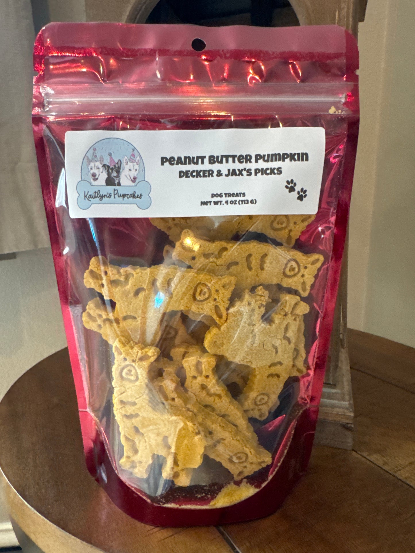 Llama Edition Kaitlyn's Pupcakes "Peanut Butter Pumpkin"