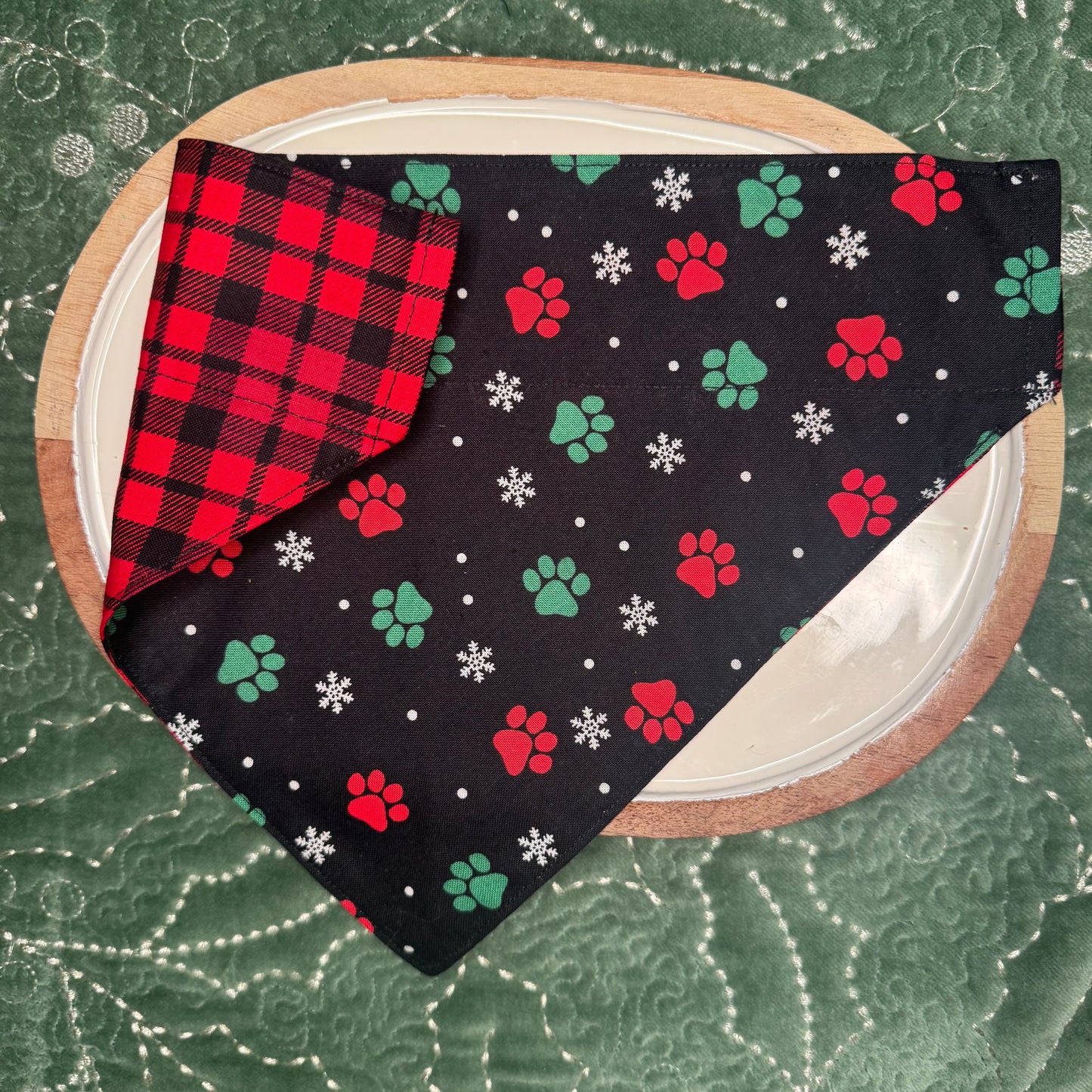 Festive Paws Holiday Bandana