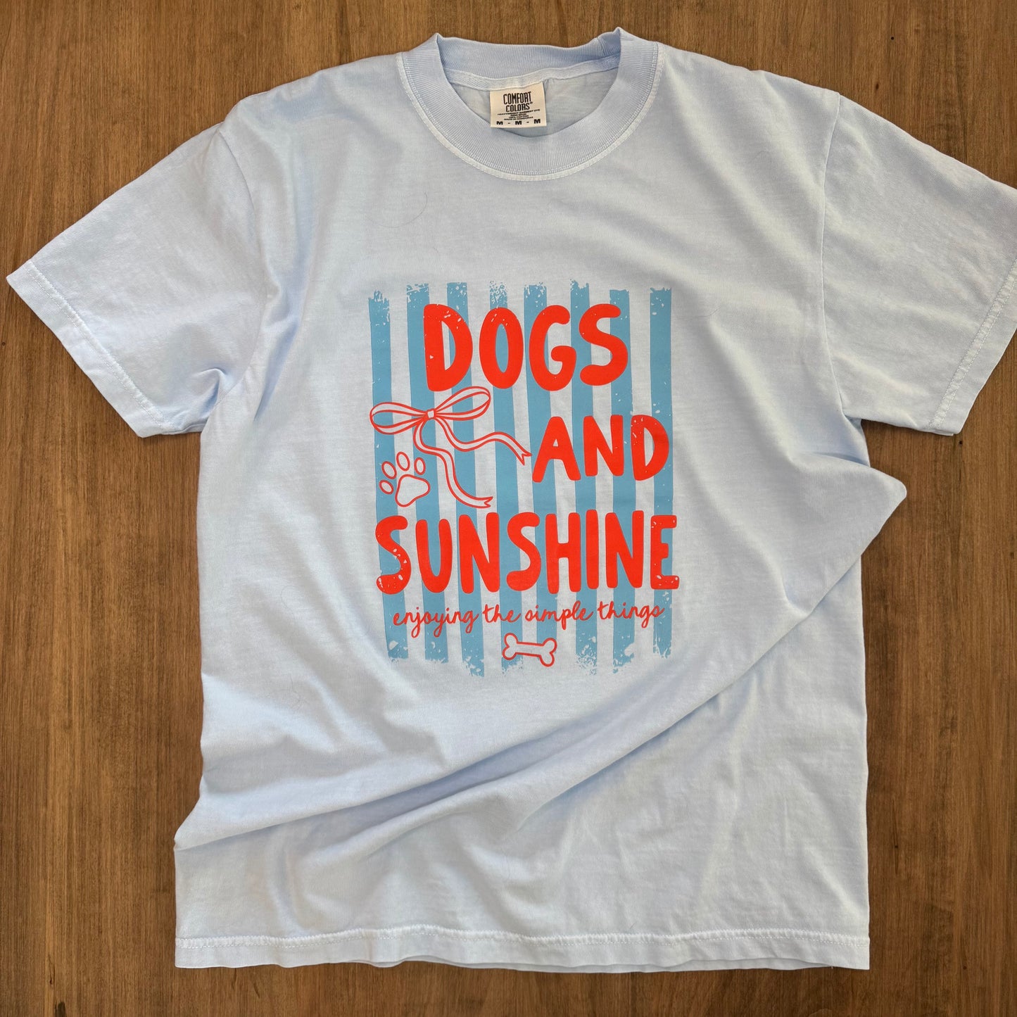 Dogs and Sunshine (Blue)