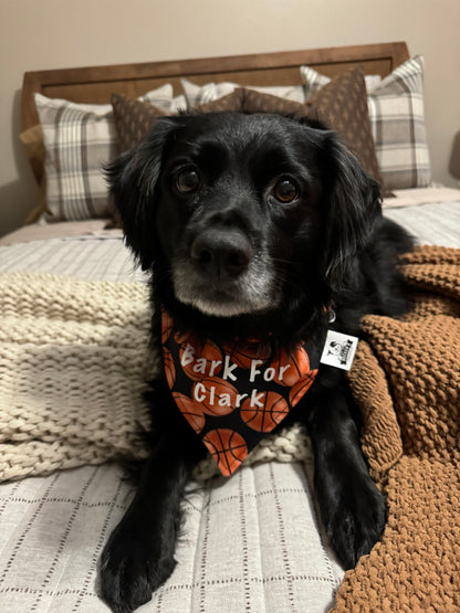 Bark For Clark bandana