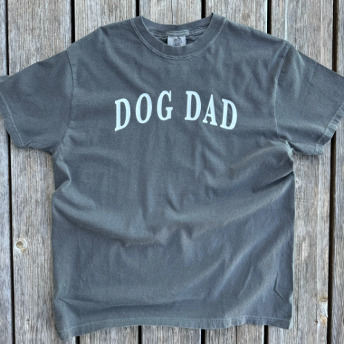 Dog Dad Alum - Charcoal