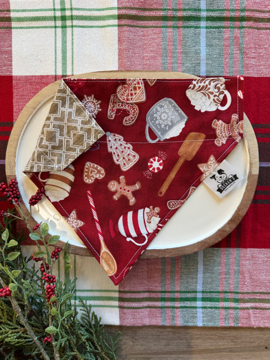 Gingerbread and Hot Cocoa Bandana