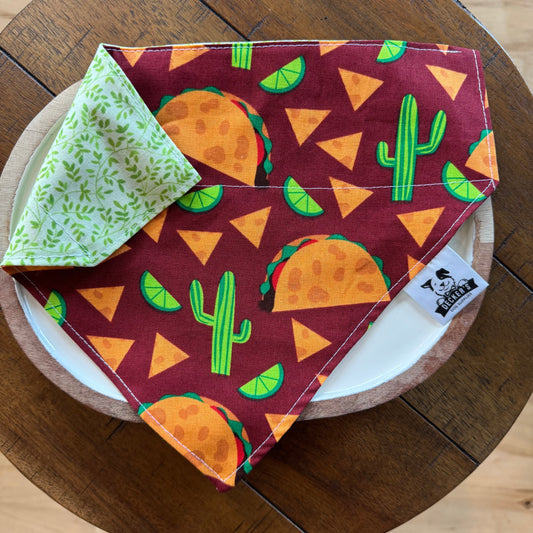 Tacos and Cactus Bandana