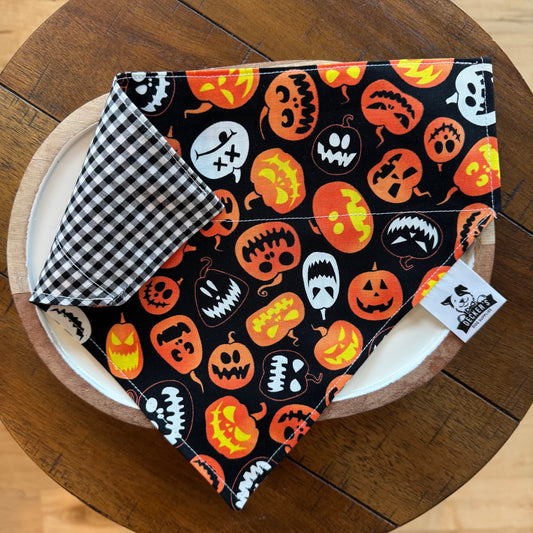 Glow In The Dark Jack-O-Lantern Bandana