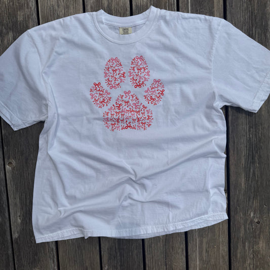 Dog Paws and Ribbons