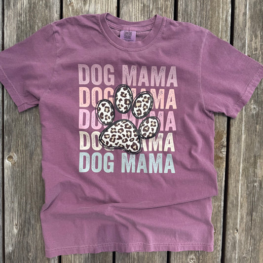 Dog Mama Leopard Paw