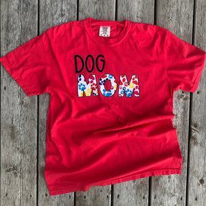 Red Dog Mom Paws T-Shirt