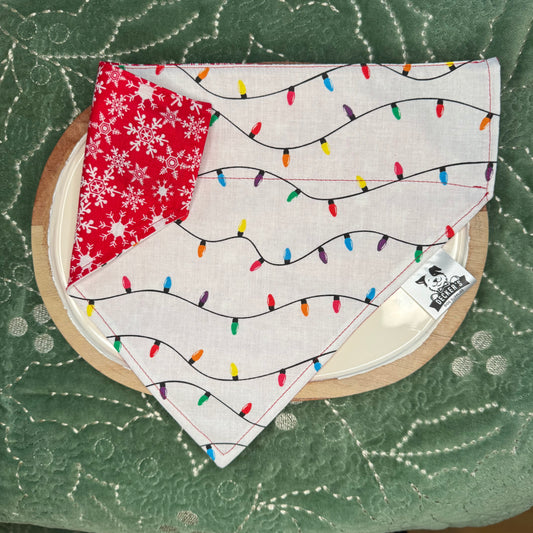 Christmas Lights Holiday Bandana