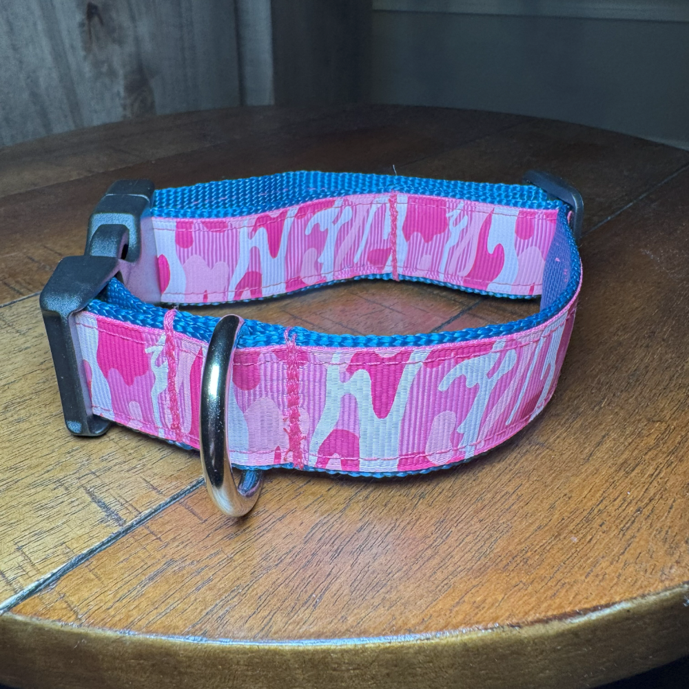 Pink Camo Collar