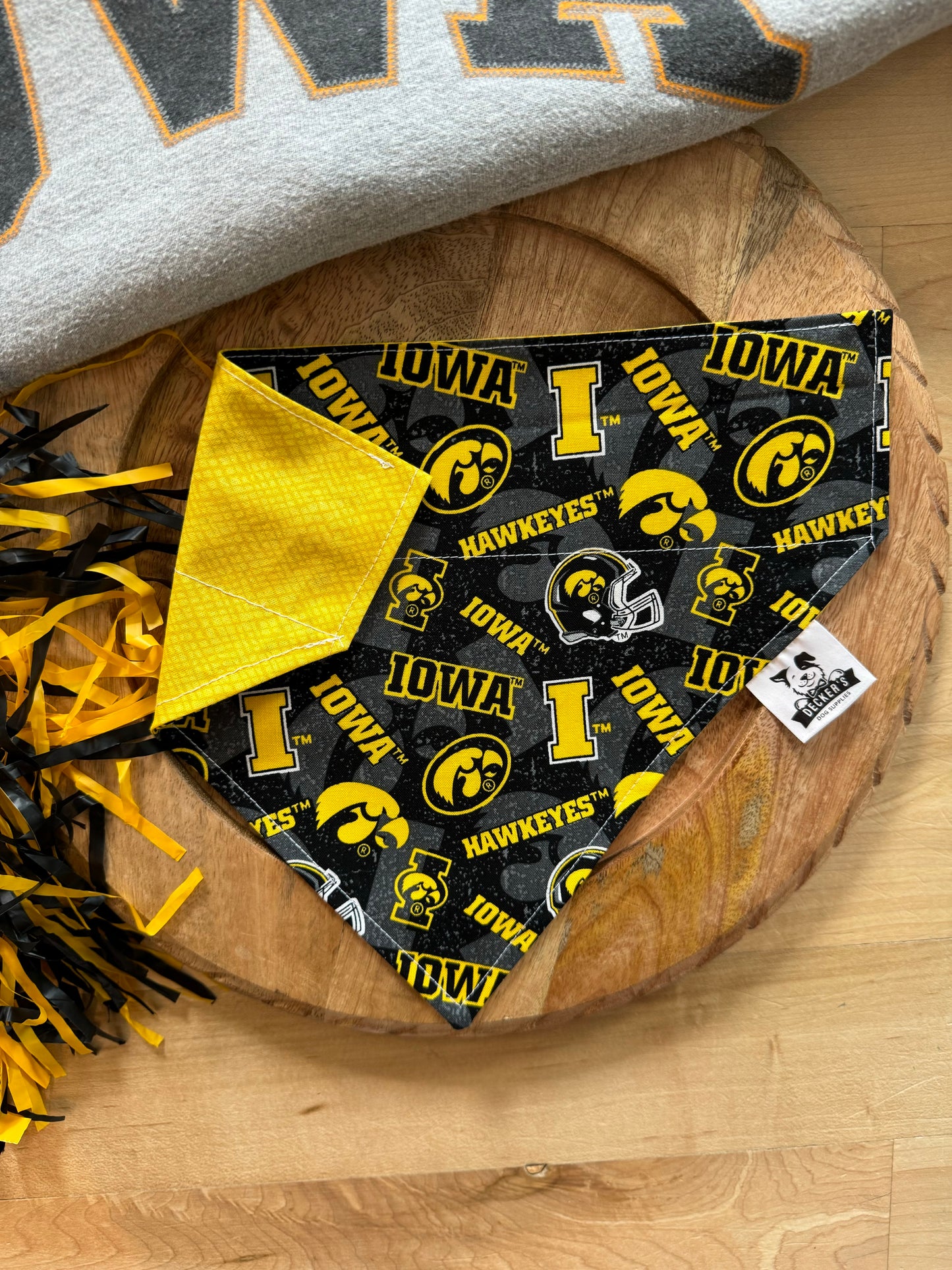 Non-Profit Donation Bandana - Iowa Hawkeyes Helmets