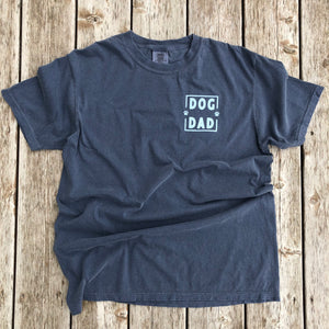 Navy Dog Dad T-Shirt