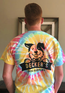 Decker's Dog Supplies Tie Dye Apparel T-Shirt