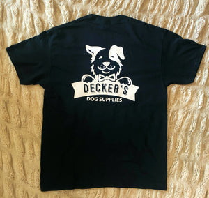 Decker's Dog Supplies Black Apparel T-Shirt